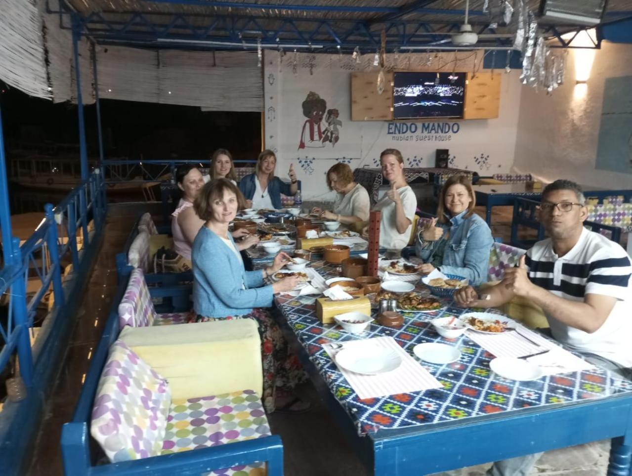 Endo Mando Hotel Aswan Bagian luar foto