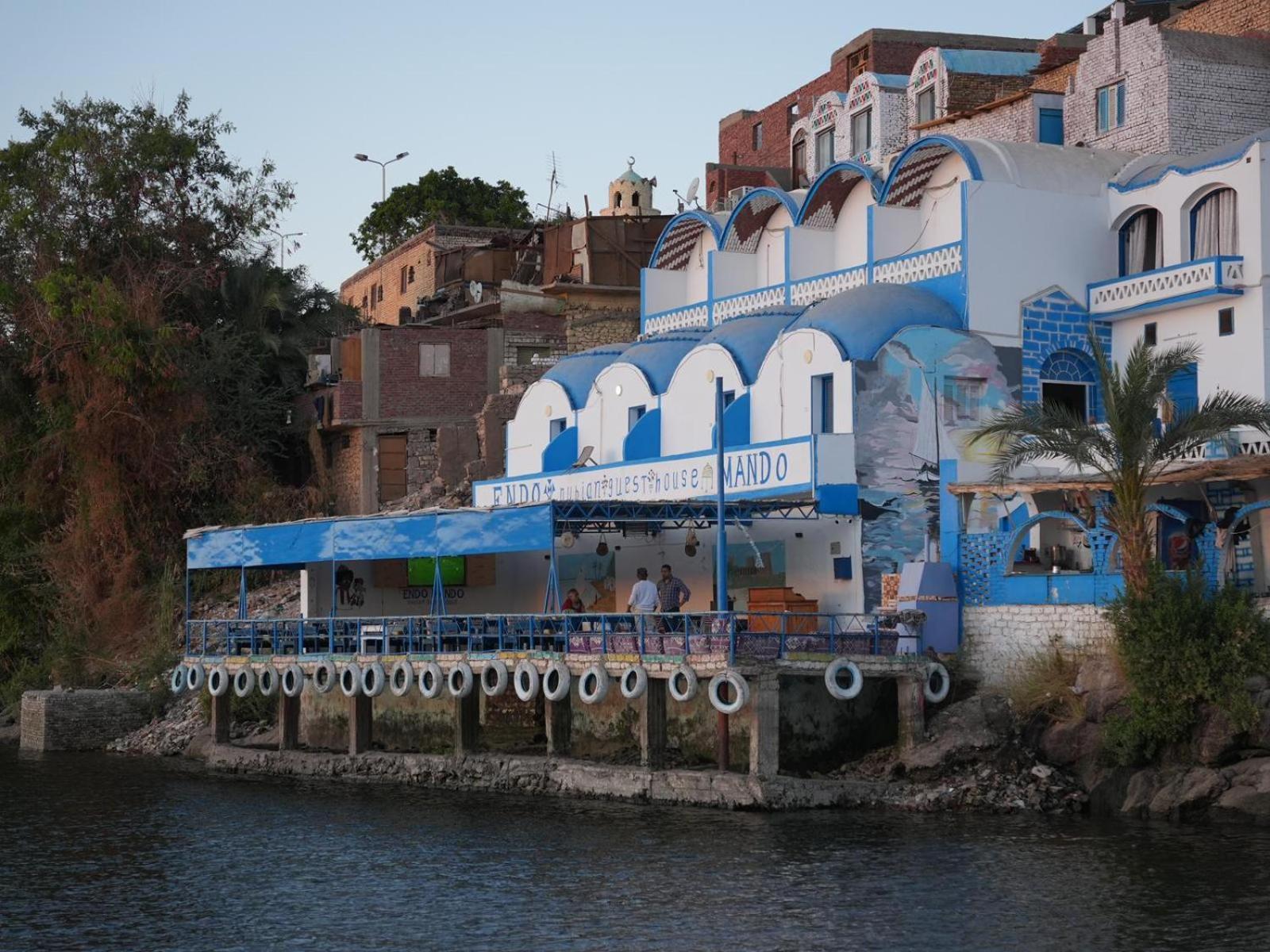 Endo Mando Hotel Aswan Bagian luar foto